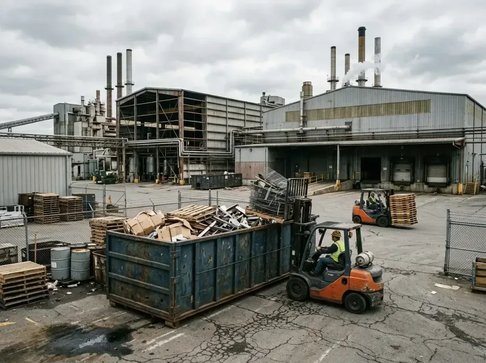 industrial-factory-scrap-conta-003 — frequently asked questions, Cheap Roll-off Dumpster Rentals in Calumet Park, IL
